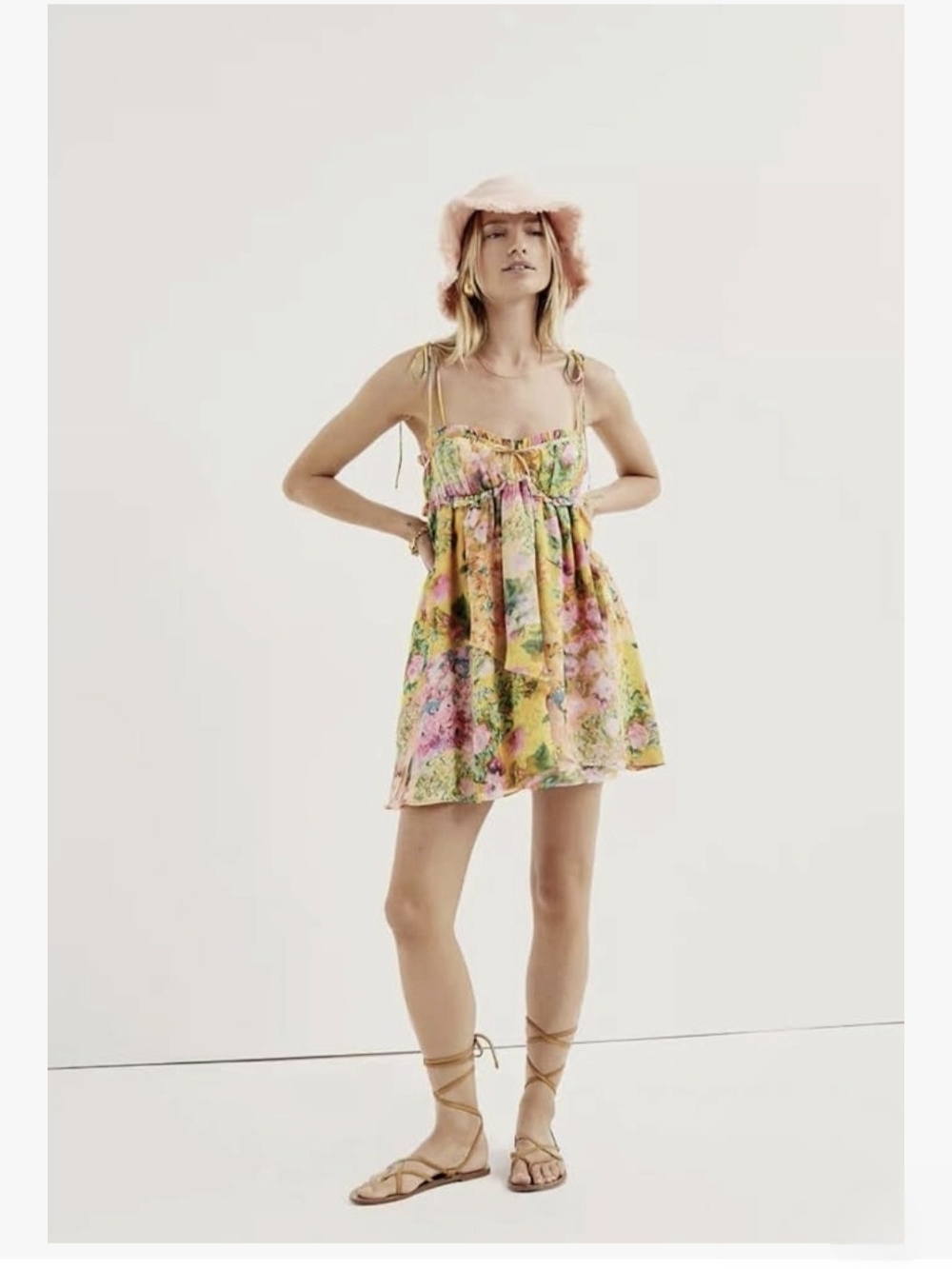 Cottagecore Babydoll Dress #1266 - Picture 8 of 16